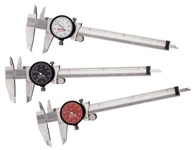 L.S. Starrett 120 Series Dial Calipers, 0 in-9 in, 64517