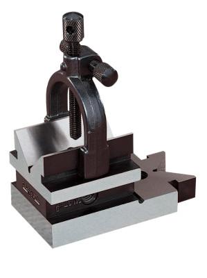 L.S. Starrett No. 567 V-Block and Clamp, 1 5/16 in Capacity, 52588