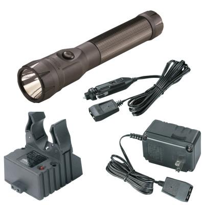 Streamlight?? PolyStinger?? LED Rechargeable Flashlight, (1) 3-Cell 2.6 Ah NiMH, 485 lumens, Black, 76113