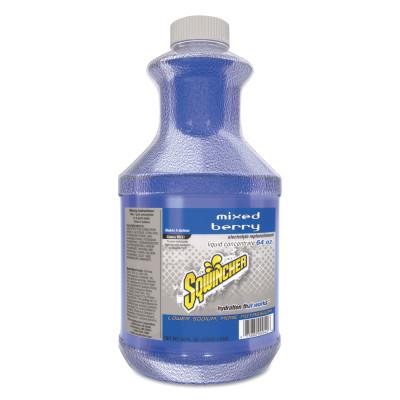 Sqwincher Liquid Concentrate, Mixed Berry, 64 fl oz, Bottle, Yields 5 gal, 159030320