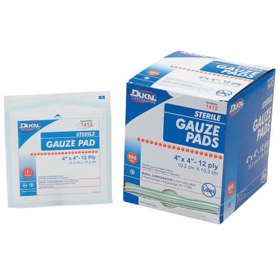 Honeywell Gauze Pads, Sterile, 4 in x 4 in, 067444