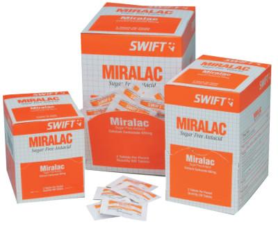 Honeywell Miralac Antacids, Envelopes, Calcium Carbonate, 171545