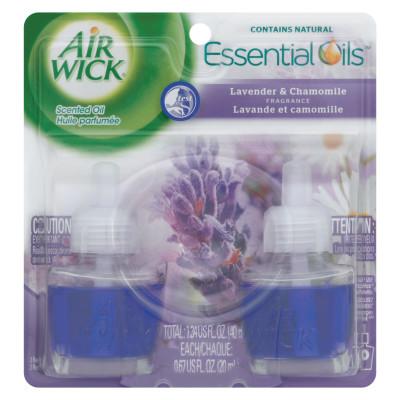 Reckitt Benckiser Scented Oil Refill, Lavender & Chamomile, 0.67oz, 78473CT