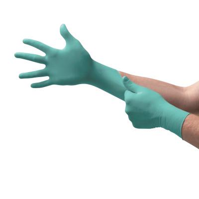 Ansell NeoPro Disposable Gloves, Neoprene, Finger - 17 mm; Palm - 13 mm, Medium, Green, NPG-888-M