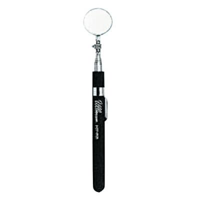 Ullman Telescoping Inspection Mirror, Round 1-1/4 in dia, 6-1/2 in L to 35 in L, HTE-2