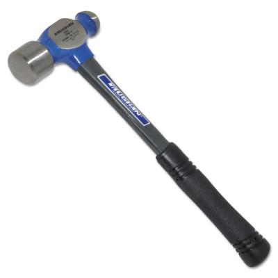 Vaughan?? Ball Pein Hammer, Straight Fiberglass Handle, 14 3/4 in, Forged Steel 32 oz Head, FS432