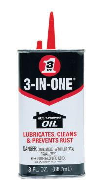 WD-40 3-IN-ONE Multi-Purpose Oils, 3 oz, Can, 10135