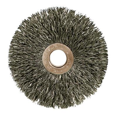 Weiler® Copper Center™ Small Diameter Wire Wheel, 3 in D, .0118 Steel Wire, 15667