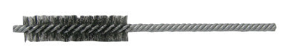 Weiler® Double-Spiral Double-Stem Power Tube Brush, 7/8 in dia, 1/4 in Stem dia, 0.0104 in Wire Size, 2-1/2 in Brush L, 21113