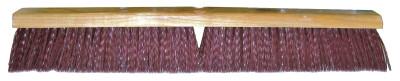 Weiler® Vortec Pro Garage Brush Combo Packs, 24 in, 4 in Trim, Maroon Polypropylene, 25239
