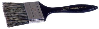 Weiler® Chip & Oil Brushes, 2 in wide,1 3/4 in trim, Grey China, Plastic handle, 40029