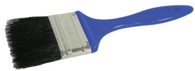 Weiler® Chip & Oil Brushes, 2 1/2 in wide, 1 3/4 in trim, Black China, Plastic handle, 40164
