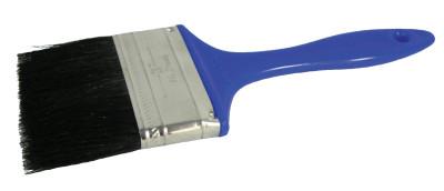 Weiler® Chip & Oil Brushes, 3 in wide, 1 3/4 in trim, Black China, Plastic handle, 40165