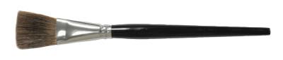 Weiler® Flat Marking Brush, 1 in Wide, Ox Hair, 1-3/8 in Trim, 41021