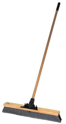 Weiler® Pro-Flex Sweeps, Flagged GY Polystyrene Border/Stiff BK Polypropylene Center, 44600