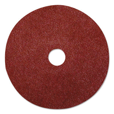 Weiler® Wolverine Resin Fiber Discs, 4 in, 5/8 in Arbor, 100 Grit, White Aluminum Oxide, 59496