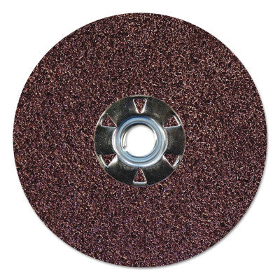 Weiler® Wolverine Resin Fiber Discs, 4 1/2 in Dia, 5/8 Arbor, 24 Grit, Aluminum Oxide, 59971