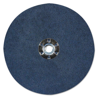 Weiler® Wolverine Resin Fiber Discs, 7 in Dia, 5/8 Arbor, 120 Grit, Zirconia, 62078