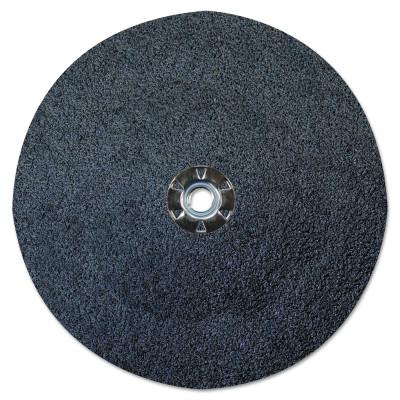 Weiler® Wolverine Resin Fiber Discs, 9 in Dia, 5/8 Arbor, 24 Grit, Zirconia, 62082