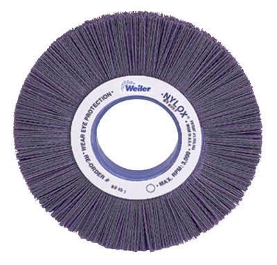 Weiler® 8" NYLOX WHEEL CRIMPED FILAMENT .040/.080 2"AH, 83150