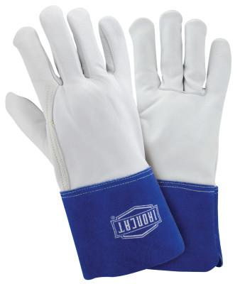 West Chester Premium Grain Goatskin Welding Gloves, Goatskin, Pearl, 6142/L