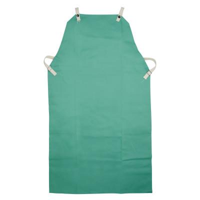 West Chester IRONTEX FR Cotton Aprons, 24 in x 36 in, Cotton, Green, 7080/36