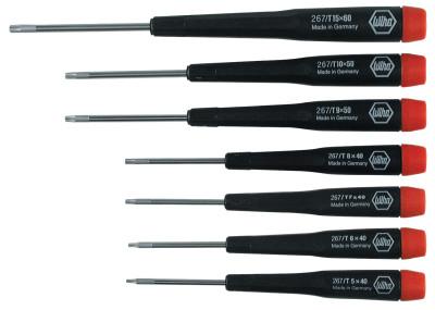 Wiha?? Tools Torx Precision Screwdriver Sets, Torx, 7 Piece, 26792