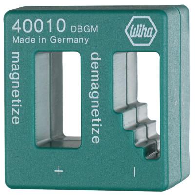 Wiha® Tools Magnetizers/Demagnetizers, 2.1 in x 2 in x 1.1 in, 40010