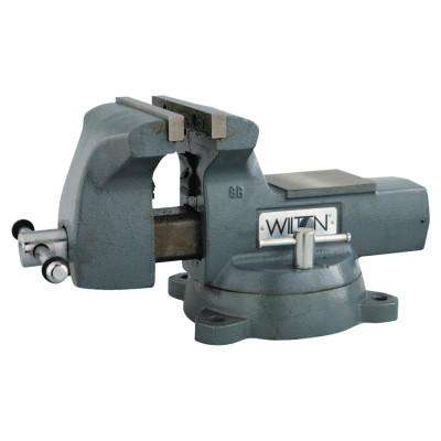 JPW Industries Mechanics Vise, 8 in Jaw, 4 3/4 in Throat, Swivel Base, 21800