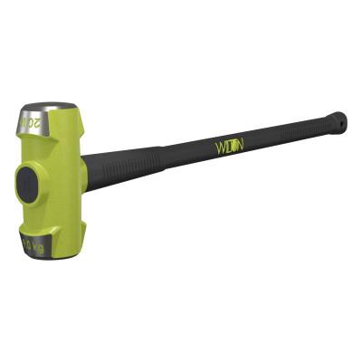 JPW Industries B.A.S.H Unbreakable Handle Sledge Hammer, 20 lb Head, 36 in Ergonomic Handle, 22036