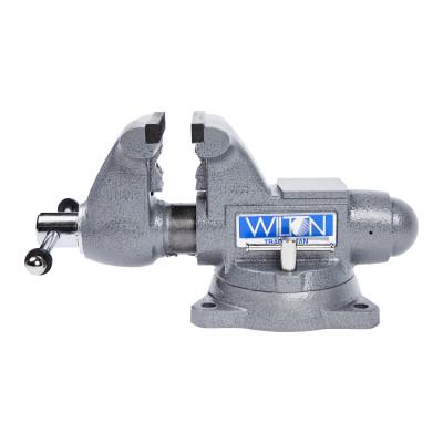 JPW Industries Tradesman Vise, 1745 Series, 4-1/2 in Jaw Width, 3-1/4 in Throat Depth, 360° Swivel, 28805