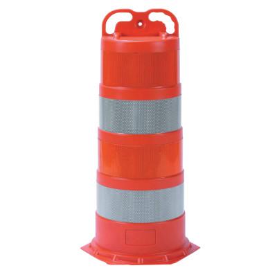 Cortina Grip N Go Channelizer Cones, 42 in, 4-4" Engineer Grade, Polyethylene, Orange, 03-750-6EGG