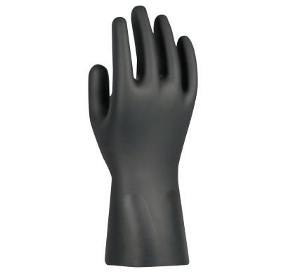 SHOWA® N-DEX® 9700 Series Disposable Nitrile Gloves, Powder Free, 6 mil, X-Large, Black, 9700PFXL