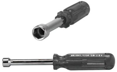 Wright Tool Hollow Shaft Nutdriver, 9/16 in,  Overall L, 9229