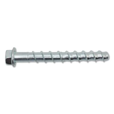 Stanley Black & Decker Screw-Bolt+ƒ?› High-Performance Screw Anchor, 3/8 in x 2-1/2 in, Zinc Plated, PFM1411220