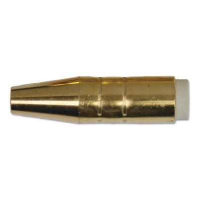 ORS Nasco MIG Gun Nozzle, 3/8 in Bore, Brass, Bernard® Style, Tapered, 4295