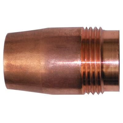 ORS Nasco MIG Gun Nozzle, 9/16 in Bore, Copper, Bernard® Style, Heavy-Duty, Insulated, 4592