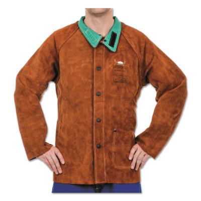 ORS Nasco Split Cowhide Leather Jacket, 2X-Large, Lava Brown, 1200-2XL