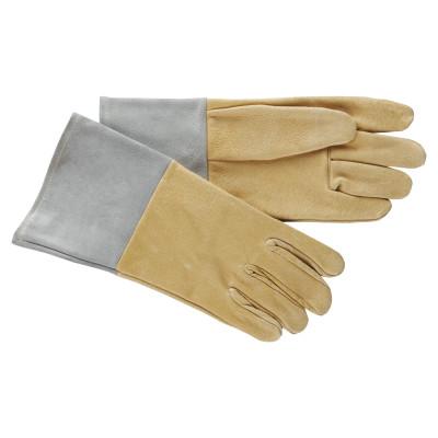 ORS Nasco 40-TIG Deer Split Leather Welding Gloves, Medium, Pearl Gray, 40TIG-M