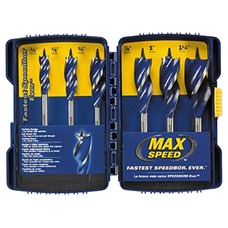 Irwin Tools Speedbor Max Bit Set - 6 pc. - AMMC - 1